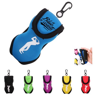 Neoprene Golf Ball Pouch