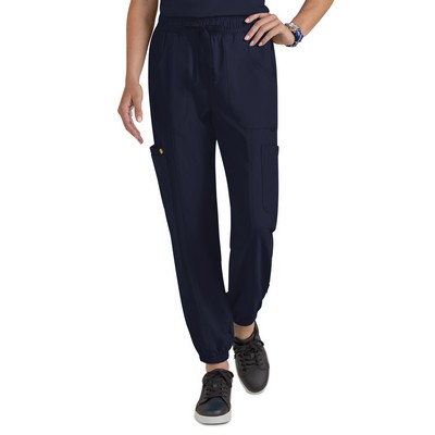 koi - Smiley World - Women's Seven-Pocket Jolly Jogger Pant