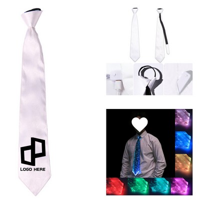 Multiple Color Led Light-Up Neck Tie