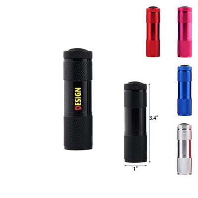 UV Aluminum Alloy Multi-Function Flashlight