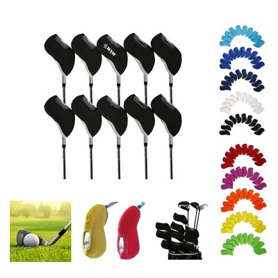 10 Pack Golf Head Covers Set