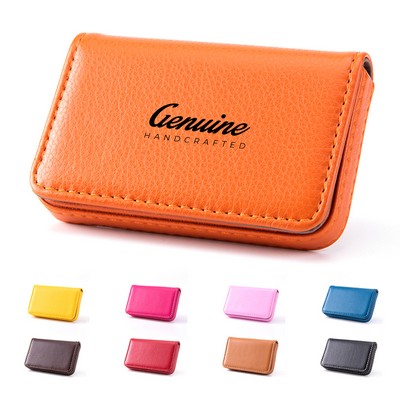 PU Leather Business Card Box