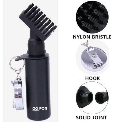 Golf Water Brush with Spray Bottle Holds