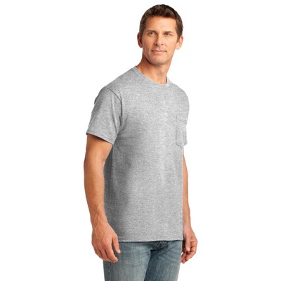 Port & Company Core Cotton Pocket Tee