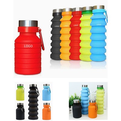 Collapsible Silicone Water Bottle