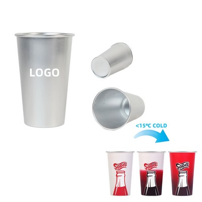 450ml Stainless Steel Cup With Cold Discoloration