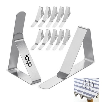Stainless Steel Tablecloth Clip.