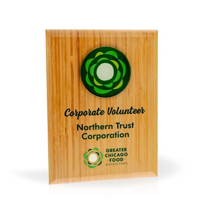 Allegra Bamboo Plaque, 9x12