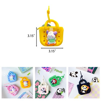 Mini Silicone Hole Tote Pouch