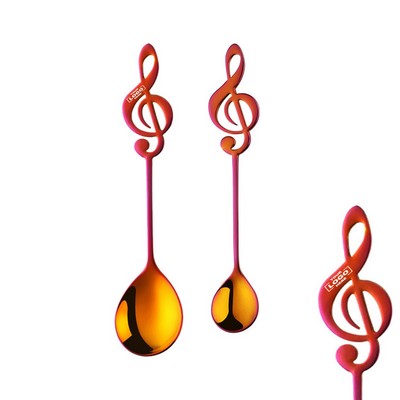 Musical-shaped Stainless Steel Spoon