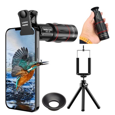 HD Telephoto Mobile Cell Phone Camera Lens with Tripod