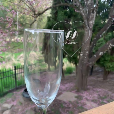 Heart Shape Acrylic Drink Marker Wine Glass Recognizer