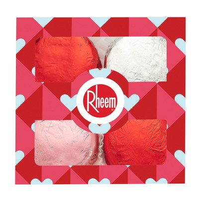 Valentine's Day Luxury Chocolate Oreo® Gift Sets - 4 Piece - Foil Wrapped Oreos®