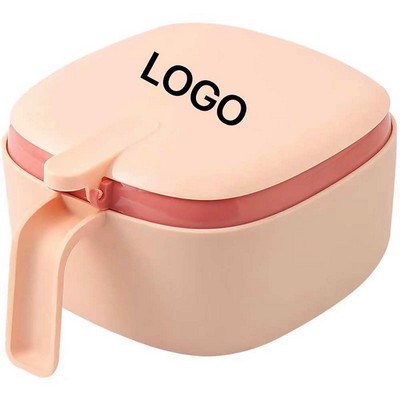 4 Compartment Salt Storage Box W/ Lids