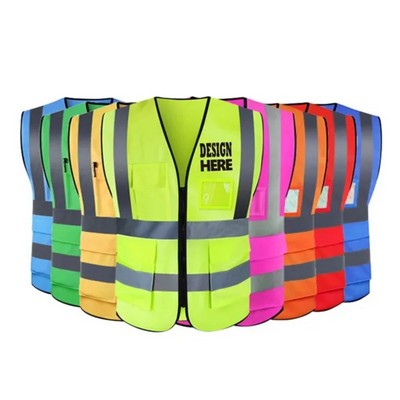 Reflective Safety Vest For Adults