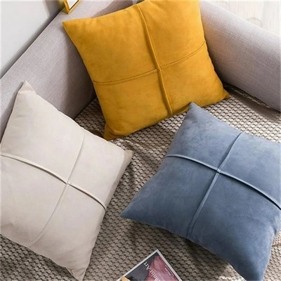 Suede Accent Cushion Covers