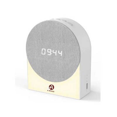 Sleeping Device White Noise Speaker Alarm Clock Night Light