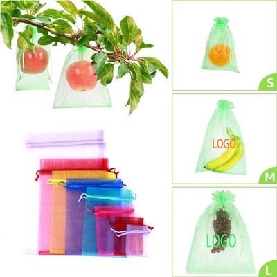 Full Colors Mesh Gift Bags with Drawstring