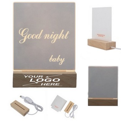 Desktop Note Memo Lamp