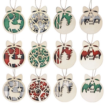 New Wooden Pendant For Christmas