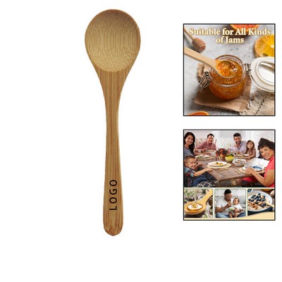 Bamboo Spoon For Kitchen Cooking Condiments Soup Teaspoons