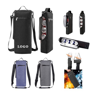 Chilled Beverage Carrier for Golfers