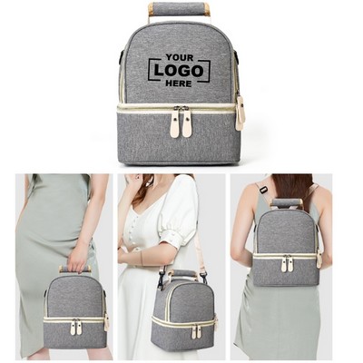 Double Layer Breast Milk Baby Bottle Cooler Bag Breastmilk Cooler Bag
