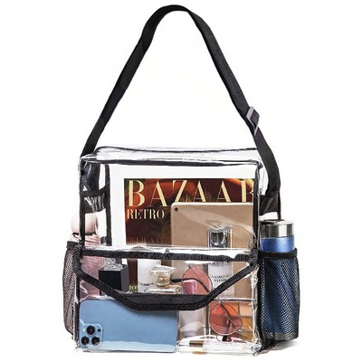 Clear PVC Crossbody Storage Bag