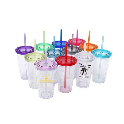 16oz Reusable Plastic Cup