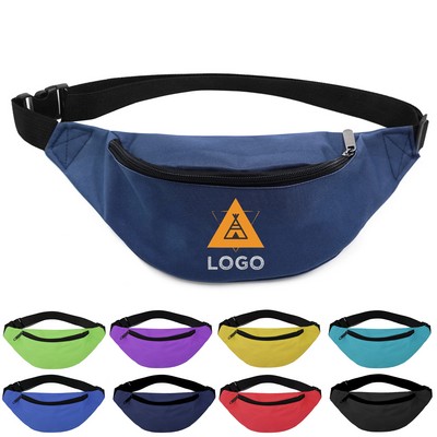 Adjustable Oxford Cloth Waist Bag