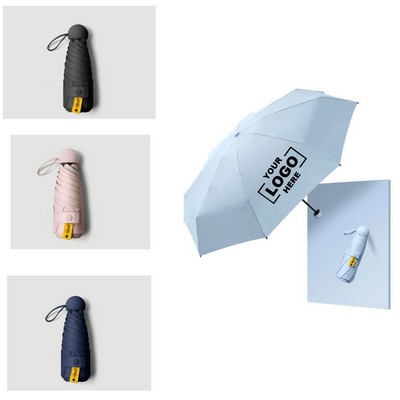 Travel Mini Umbrella for Purse Sun Lightweight Tiny Pocket Umbrella for Women Girls