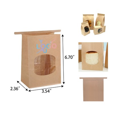 Waterproof Kraft Bag with Clear Window
