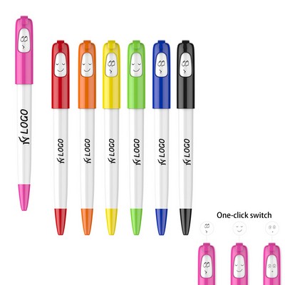 Creative Face-Changing Ballpoint Pen