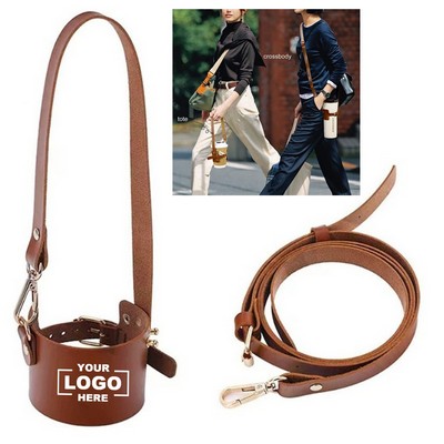 Water Bottle Bag With Shoulder Strap