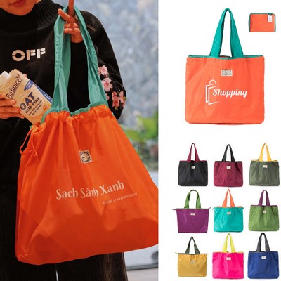 Foldable Grocery ShoppingTote Bag with Handle