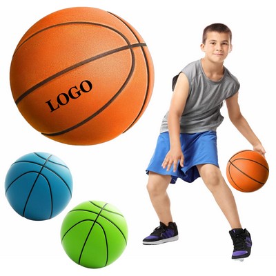 9.4" Silent Basketball Shaped PU Foam Ball
