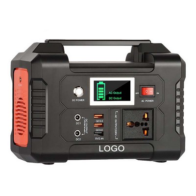 200W Portable Power Station 40800mAh Solar Generator