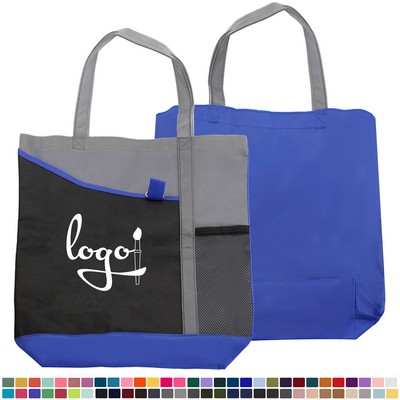 Custom Oxford Fabric Patchwork Tote Bag