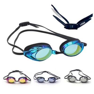 Anti-Fog Racing Swimming Goggles