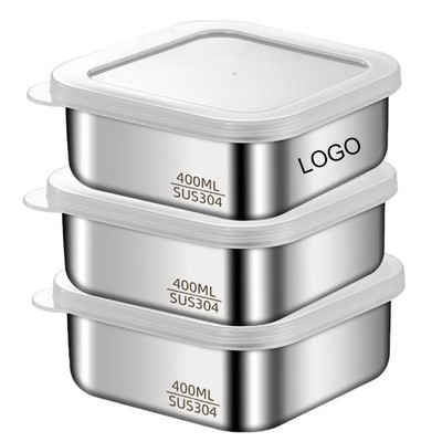 Stainless Steel Square Food Container