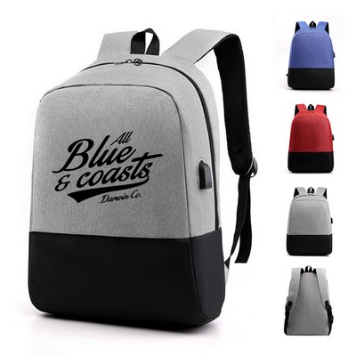 Two-Tone Classic Urban Backpack