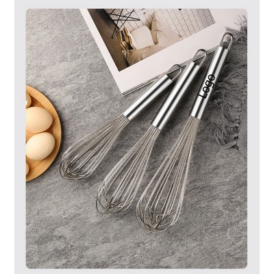 Stainless Steel Whisk for Blending 10 inch
