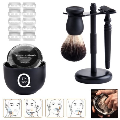 Classic Men'S 6-Piece Manual Shaving Set