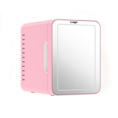 5L Dual-Purpose Car And Home Refrigerator W/ Mirror Led