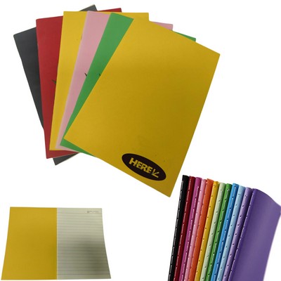 A5 Colorful Blank Notebooks 30 Sheets