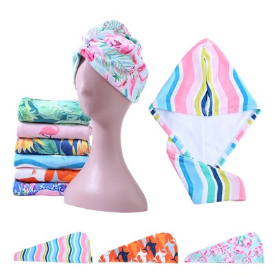 Microfiber Hair Drying Cap