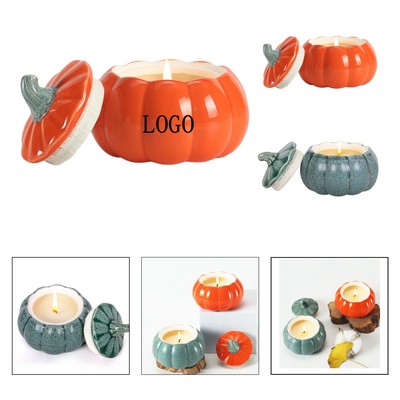 Pumpkin Ceramic Aromatherapy Scented Candles