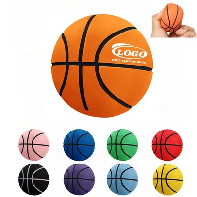 Mini High Bounce Ball Rubber Basketball