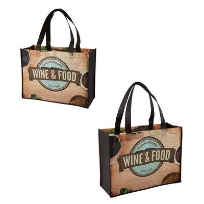 Non Woven Sublimated Shopping Tote Bag
