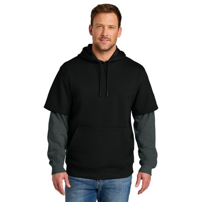 CornerStone® Tough Fleece Layered Hoodie